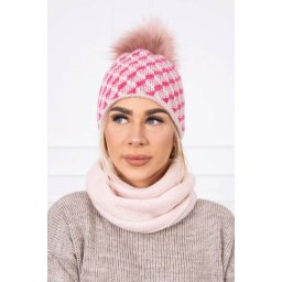 marka niezdefiniowana Women's set K155 powdered pink