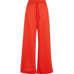 Urban Classics Pantaloni roșu orange / alb