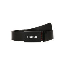HUGO Curea 'Gilao-Z' negru / alb murdar