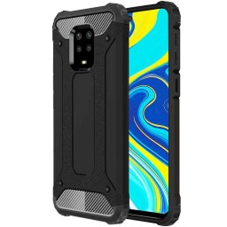 Husa Husa pentru Xiaomi Redmi Note 9S / Note 9 Pro / Note 9 Pro Max - Techsuit Hybrid Armor - Black