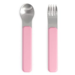 Set Tacamuri Copii Argintate Minnie Roz