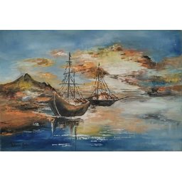 PICTURA IN ULEI PE PINZA Belu Tatiana - TB 09 60cm x 40cm