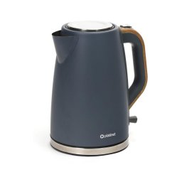 Fierbător de apă 1,7 l 2400W/230V oțel inoxidabil/gri