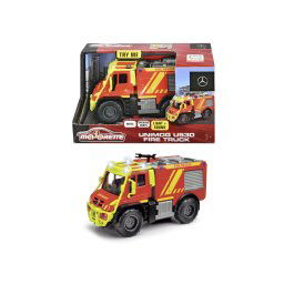 MAJORETTE MASINA DE POMPIERI MERCEDES UNIMOG U530 CU SUNETE SI LUMINI SuperHeroes ToysZone