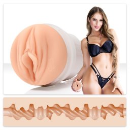 Fetele Fleshlight Sky Bri Vagin Divin Crestele si Nervurile din Textura te Antreneaza Sa Rezisti Mai Mult + GRATUIT Lubrifiant Fleshlight 30 ml