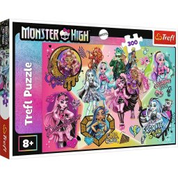PUZZLE TREFL 300 MONSTER HIGH ZOMBI IN TOP