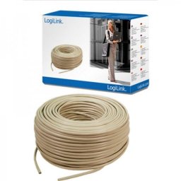 Cablu Logilink CPV003, retea FTP cat. 5e 305m, Alb