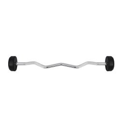 Haltera 25 KG HG Pro, Otel/Cauciuc, Negru