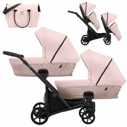 Carucior 2in1 pentru gemeni Ivento Duo Kunert