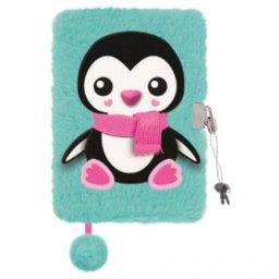 Jurnal cu Lacat, Plusat, St.Majewski, My Little Friend Pinguin A5, 96 foi Dictando
