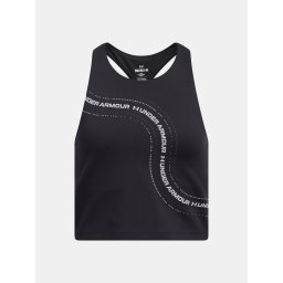 Girls' tank top Under Armour G Motion Branded Crop Tank - Girls