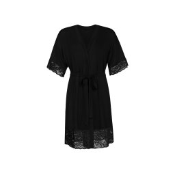 TEYLI Halat pentru dimineață 'Gloria' negru