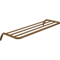 SILIA - Raft Canelat, Montare pe Perete, Bronz Periat (ADI_C531)