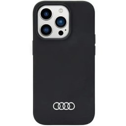 Husa Audi Silicone Case iPhone 14 Pro Max 6.7" black/black hardcase AU-LSRIP14PM-Q3/D1-BK