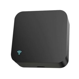 Hub RF/IR pentru control din aplicatie mobila Tuya Smart motor sine de draperii Raex cu acumulator, RF/IR-EL40