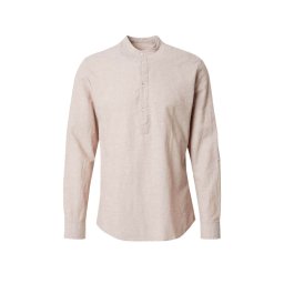 JACK & JONES Cămaşă Jjbreeze Half Placket Ls 12268968 16-1104 TCX crockery
