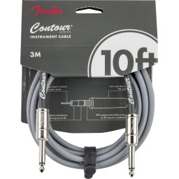 Fender Contour Series Instrument Cable Inca Silver 3m