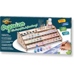 Organizator din lemn pentru picturi pe numere