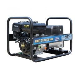 AGT - WAGT 220DC RaSB - Generator sudura, 6.5 kVA, 220 A, Rato, R420, 15 CP, benzina fara plumb, pornire mecanica, trifazat
