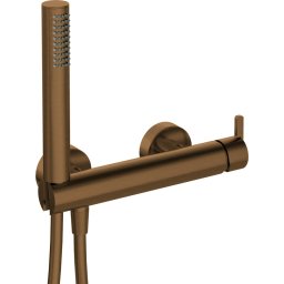 SILIA - Baterie pentru Duș cu Set de Duș, Bronz Periat (BQS_C41M)