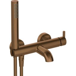 SILIA - Baterie pentru Cadă cu Set de Duș, Bronz Periat (BQS_C11M)