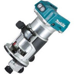Masina de frezat muchii DRT50RTJX2 18 V, 6 - 8 mm, 10000 - 30000 RPM, 2 x 5 Ah acumulatori + incarcator