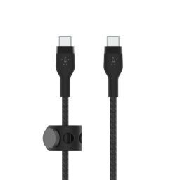 BOOST↑CHARGE PRO Flex USB cable 1 m USB 2.0 USB C Black
