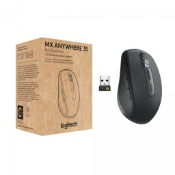 Logitech MX Anywhere 3S for Business mouse-uri Birou Mâna dreaptă RF Wireless + Bluetooth Cu laser 8000 DPI