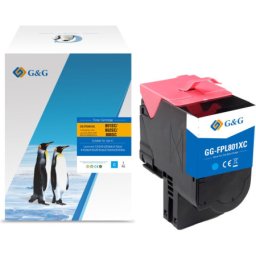 Toner Premium G&G magenta Lexmark 80C2SM0 (2K) pentru CX310dn CX310n CX410de CX410dte CX410e CX510de CX510dhe CX510dthe