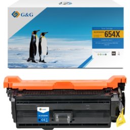 Toner Premium G&G (20.5K) HP 654X Black (CF330X, HP654X) pentru Color LaserJet Enterprise M651n M651dn M651xh