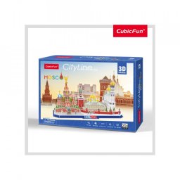 Cubic Fun - Puzzle 3D Moscova 204 Piese