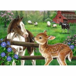 Puzzle Calut Si Caprioara, 60 Piese