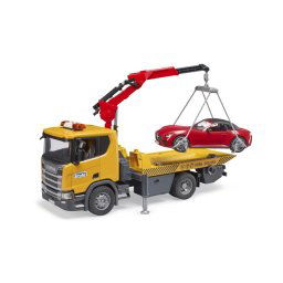 Bruder masina tractare Scania Super 560R cu lumini si sunete
