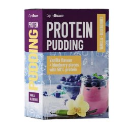 GymBeam Budincă proteică 500 g vanilie - afine