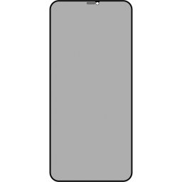 Folie Sticla Tempered Glass iPhone XS Max 6.5 Full Glue Fullcover Black Privacy