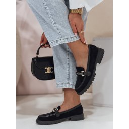 Mocasini de damă LOFINKA negri