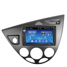 [KIT] MP5 Player pentru Ford Focus MK1, Gray, WinCE, Bluetooth, USB, CardSD, Camera Marsarier, Auxiliar, Mirrorlink, Touchscreen, - AD-BGP7010B+AD-BGRFR0292DIN