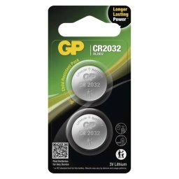 GP Lithium Battery CR2032 2 pcs