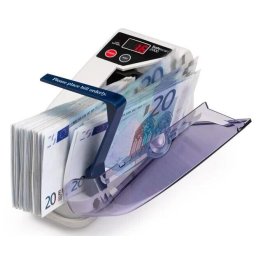 Masina de numarat bancnote SafeScan 2000, Portabil, Afisaj Digital, 600 banknotes/min, Alb