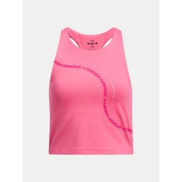 Girls' tank top Under Armour G Motion Branded Crop Tank - Girls