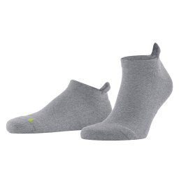 FALKE Șosete sport 'Cool Kick' gri amestecat / verde limetă