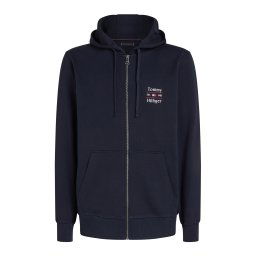 TOMMY HILFIGER Hanorac bleumarin / roșu / alb