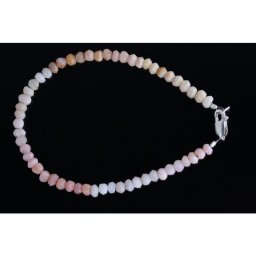 Bratara din opal roz - 2-4 mm