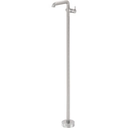Baterie chiuvetă freestanding SILIA, finisaj oțel șlefuit – Cod BQS_F2KK