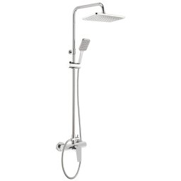 Pălărie de duș TUBO, cu baterie, reglabilă, finisaj cromat – Cod NUT_04XM