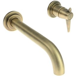 Baterie chiuvetă încastrată TEMISTO, finisaj alamă – Cod BQT_M54L