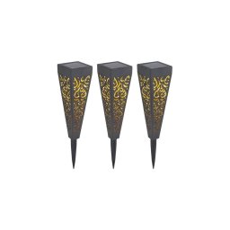 SET 3x lampă LED solară Globo 33578-3 LED/0,1W/3V IP44