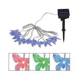 Lanț LED RGB decorativ Globo 33706-10 10xLED/0,06W/3,2V IP44