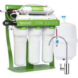 Filtru de osmoză inversă PURE Balance pe suport metalic cu pompă
