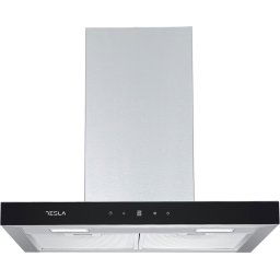 Hota DC600AXB, L 60 cm, 630 m³/h, Negru/Inox